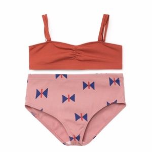Bobo Choses Rib Butterfly Print Bikini